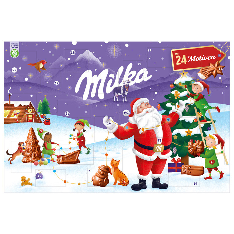 Milka Adventskalender 200g